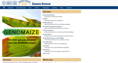 Desktop Screenshot of genomaize.org