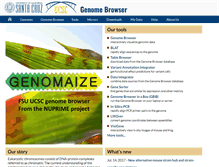 Tablet Screenshot of genomaize.org